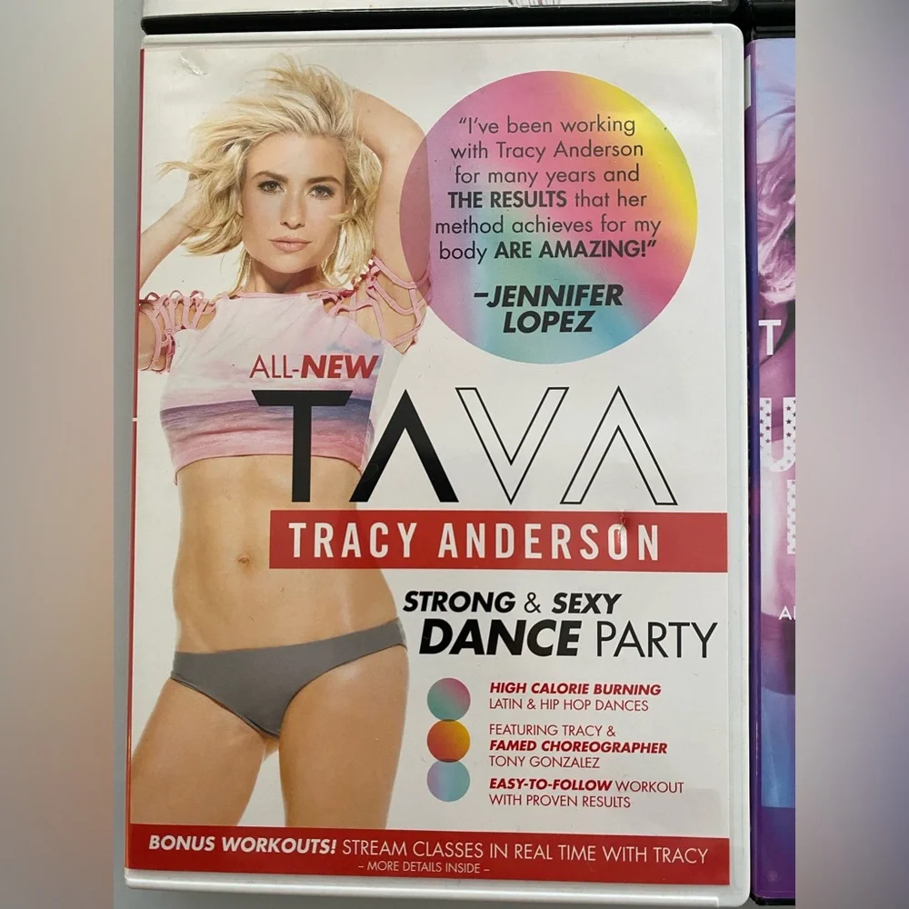 Tracy Anderson Dance Cardio DVDs Set of 4 - Picture 6 of 7